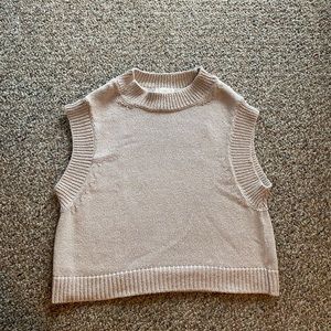 Mock Neck Sweater Vest